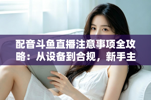 配音斗鱼直播注意事项全攻略：从设备到合规，新手主播必看的核心避坑指南