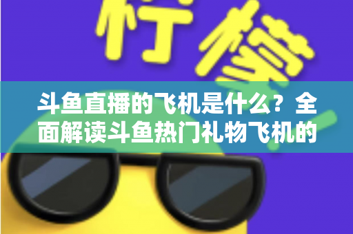 斗鱼直播的飞机是什么？全面解读斗鱼热门礼物飞机的价格、特效与送礼玩法