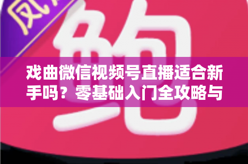 戏曲微信视频号直播适合新手吗？零基础入门全攻略与发展前景深度解析