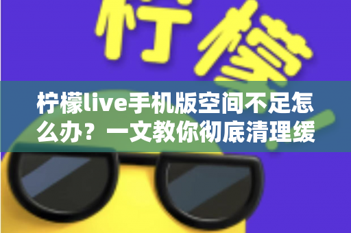 柠檬live手机版空间不足怎么办？一文教你彻底清理缓存、释放存储空间的实用指南