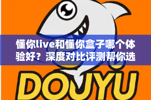 懂你live和懂你盒子哪个体验好？深度对比评测帮你选出最适合的直播方案