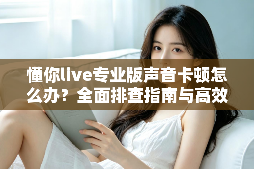 懂你live专业版声音卡顿怎么办？全面排查指南与高效解决方案助你流畅开播